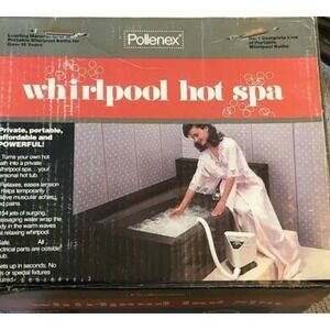 POLLENEX Whirlpool Hot Spa Portable Inflatable Bathtub Massage Therapy